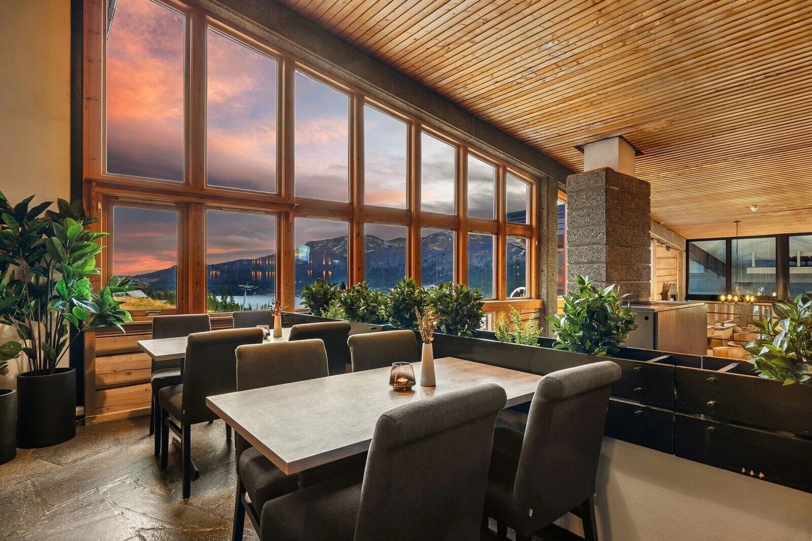 Sitteområde i lobbyen