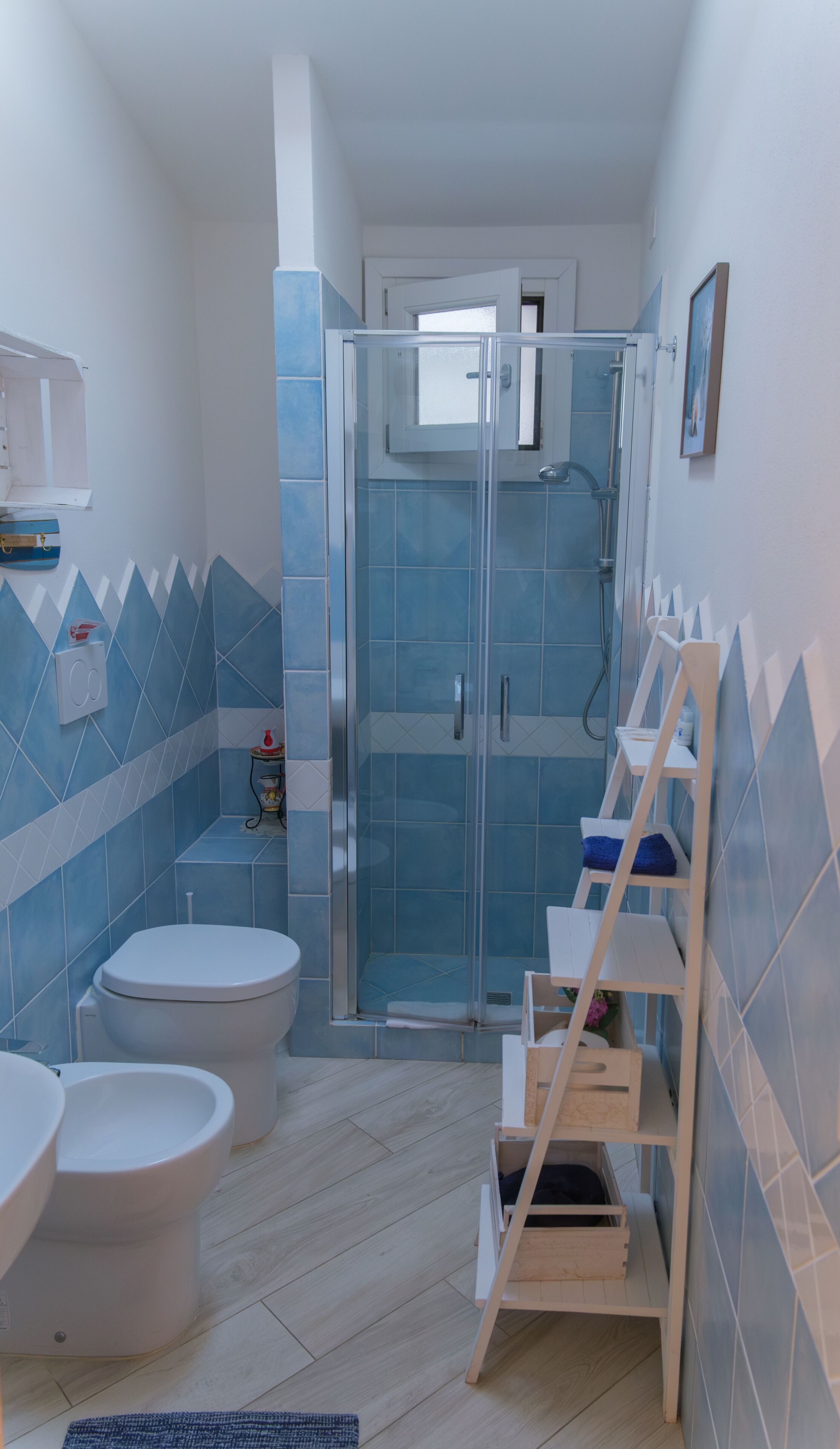 Combinazione doccia/vasca, asciugacapelli, bidet, asciugamani