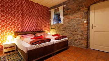 Deluxe Double Room (Red) | Individually decorated, individually furnished, blackout drapes