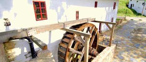 Voorkant van accommodatie