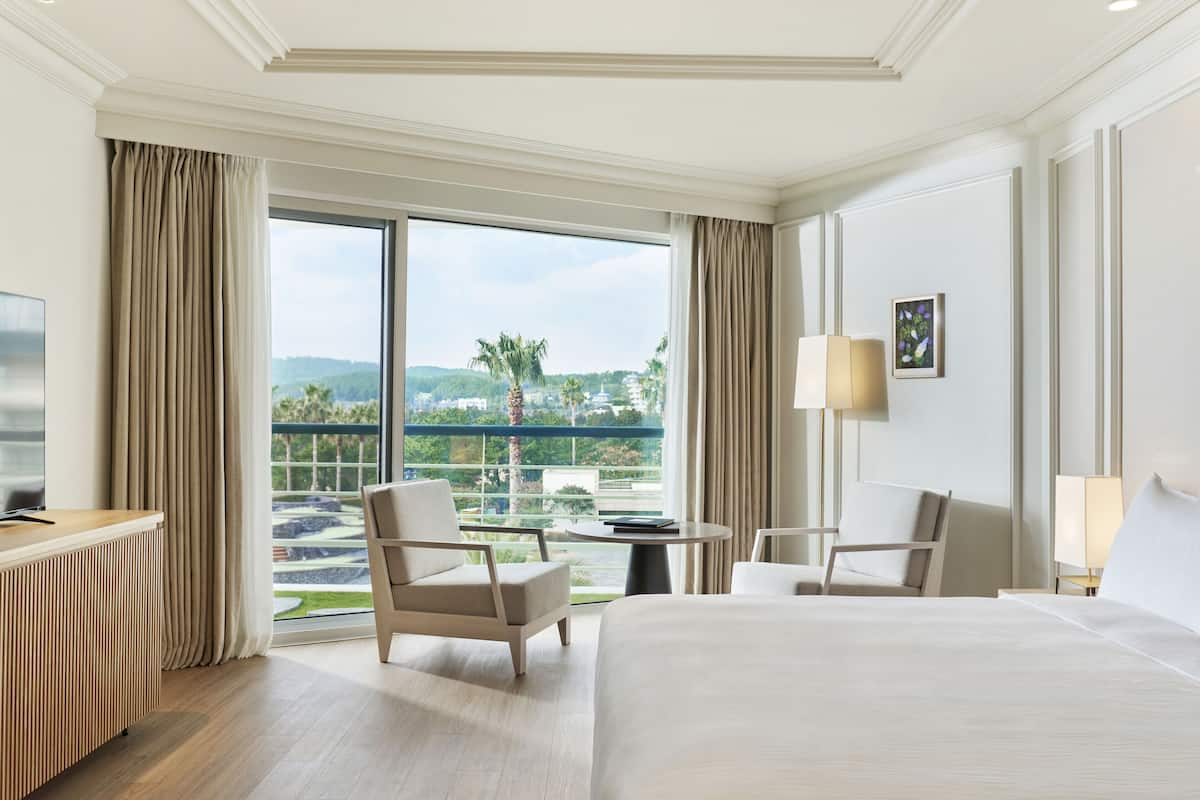 1 habitación y ropa de cama de alta calidad