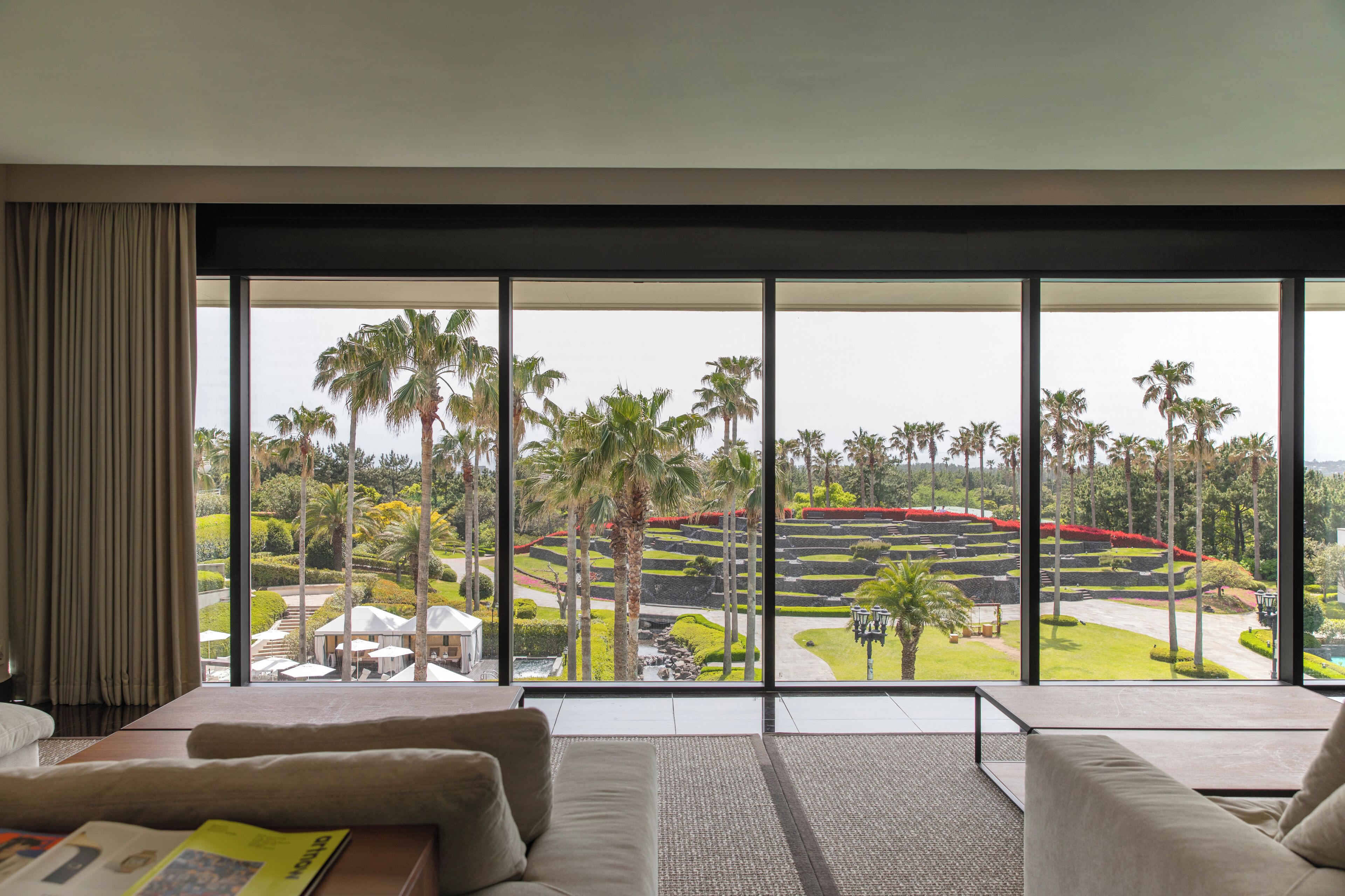 Zona de estar del vestíbulo