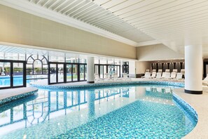 2 indoor pools, 2 outdoor pools, cabanas (surcharge), sun loungers
