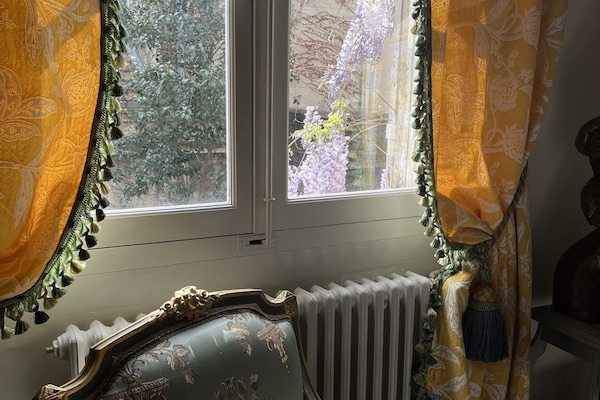 Vue sur le jardin