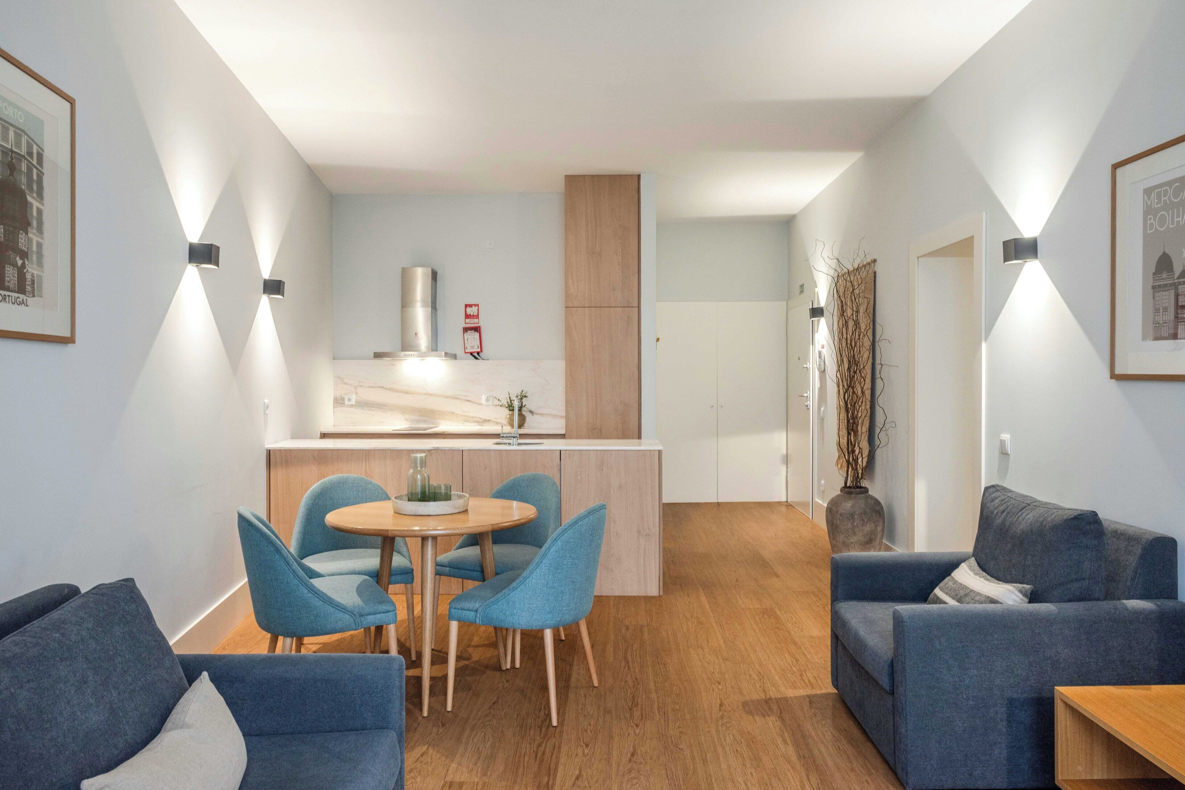 Executive-Apartment, 2 Schlafzimmer, Nichtraucher, 2 Bäder | Wohnbereich