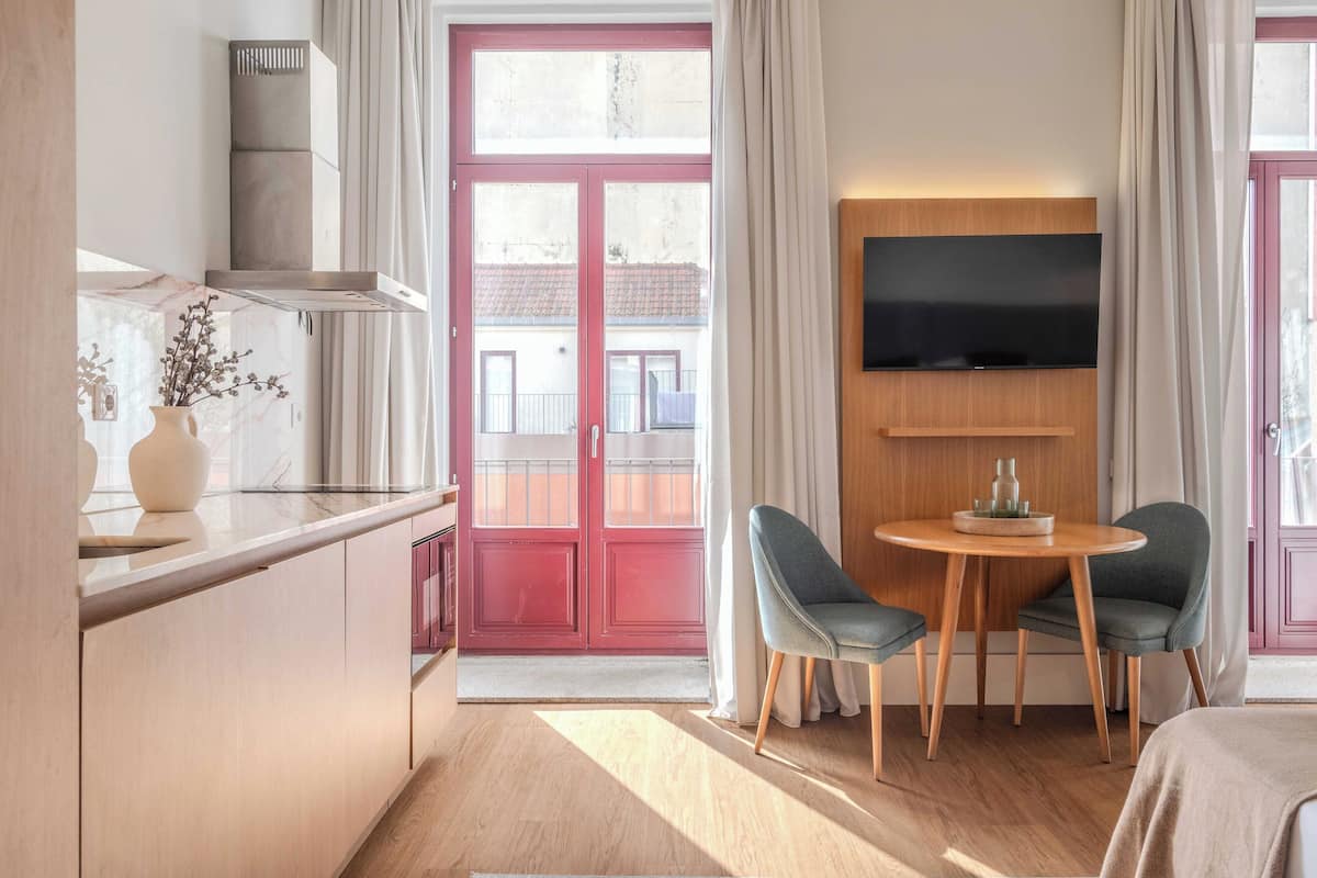 Design-Studio, Nichtraucher, Balkon | Wohnbereich