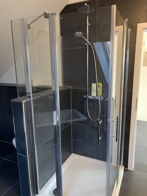 Hair dryer, towels, soap, shampoo - Nice, bright spacious apartments (Kaiserslautern)