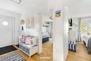 2 Schlafzimmer, BĂŒgeleisen/BĂŒgelbrett, Reisekinderbett, kostenloses WLAN