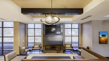 Sala de estar en el lobby