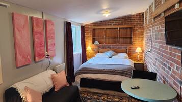 6 chambres, fer et planche Ă repasser, Wi-Fi, draps fournis