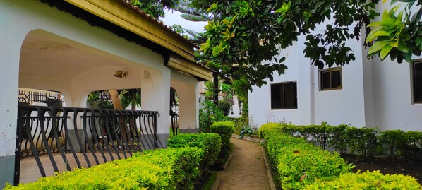 Overnattingsstedets uteområder