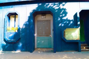 Fassade der Unterkunft