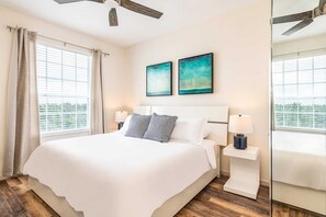 3 bedrooms, iron/ironing board, travel cot, WiFi