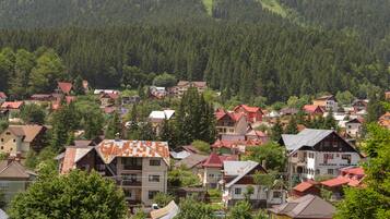 Premium dubbelrum | Minibar, skrivbord, arbetsyta för laptop och mörklÀggningsgardiner