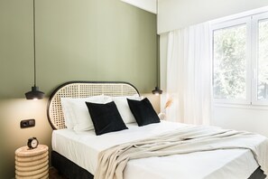 1 slaapkamer, een strijkplank/strijkijzer, gratis wifi