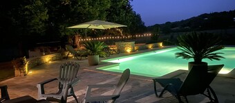Stone house with swimming pool