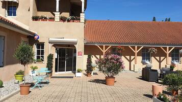 Voorkant van accommodatie