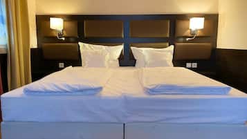 Couette en duvet d'oie, matelas mémoire de forme