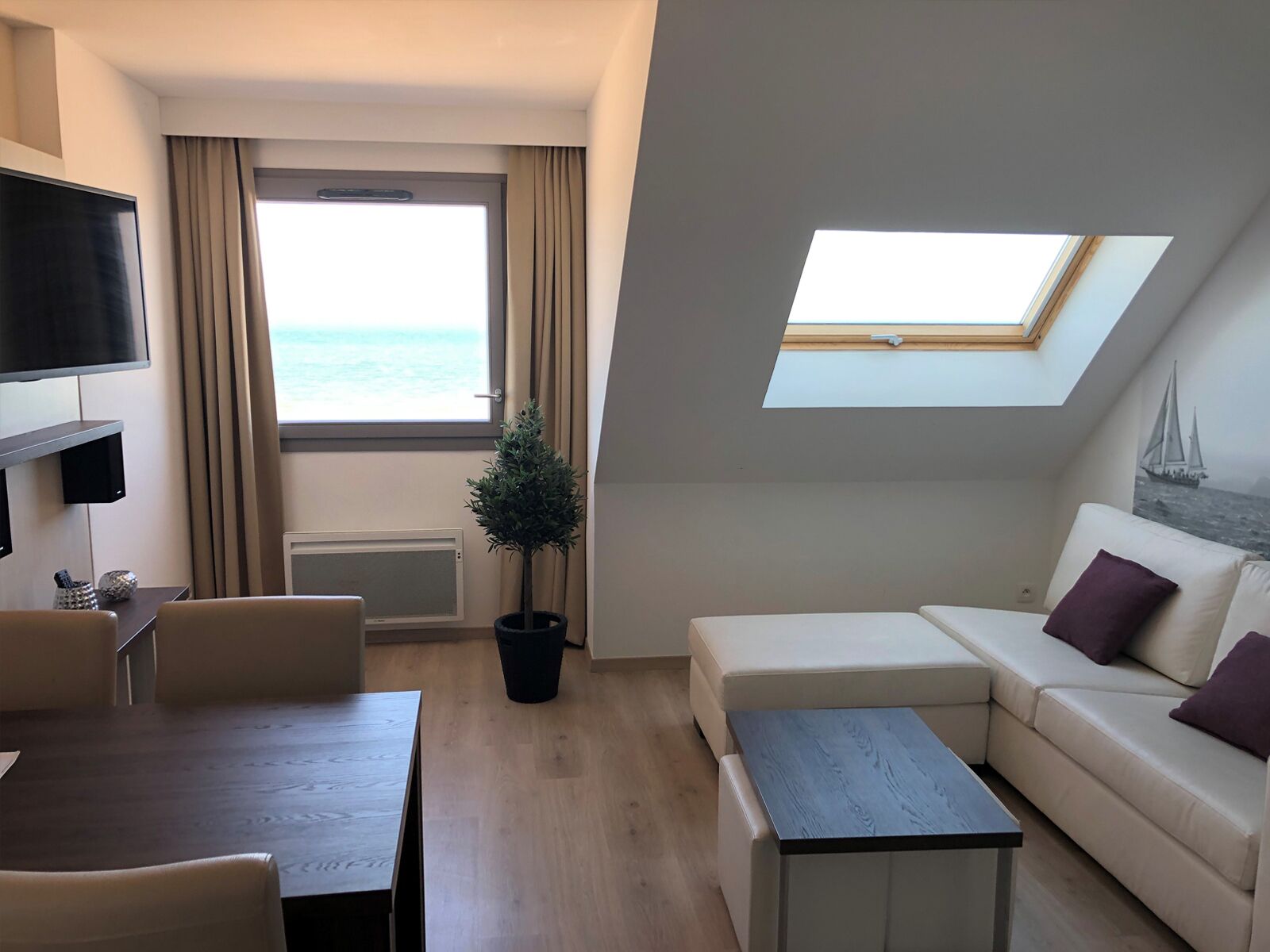 Appartement Pour 4 Personnes Avec Vue Sur Mer Et Balcon à L'arrière - La Panne