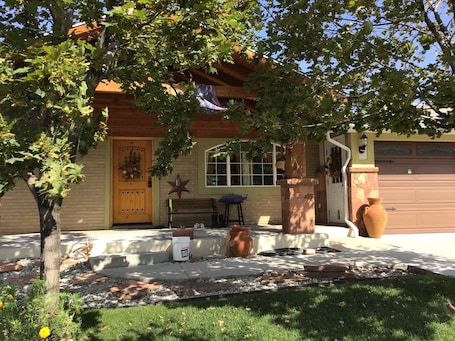 Exterior. Private entrance new studio