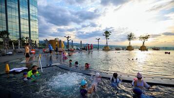 Indoor pool, outdoor pool, pool cabanas (surcharge), pool umbrellas