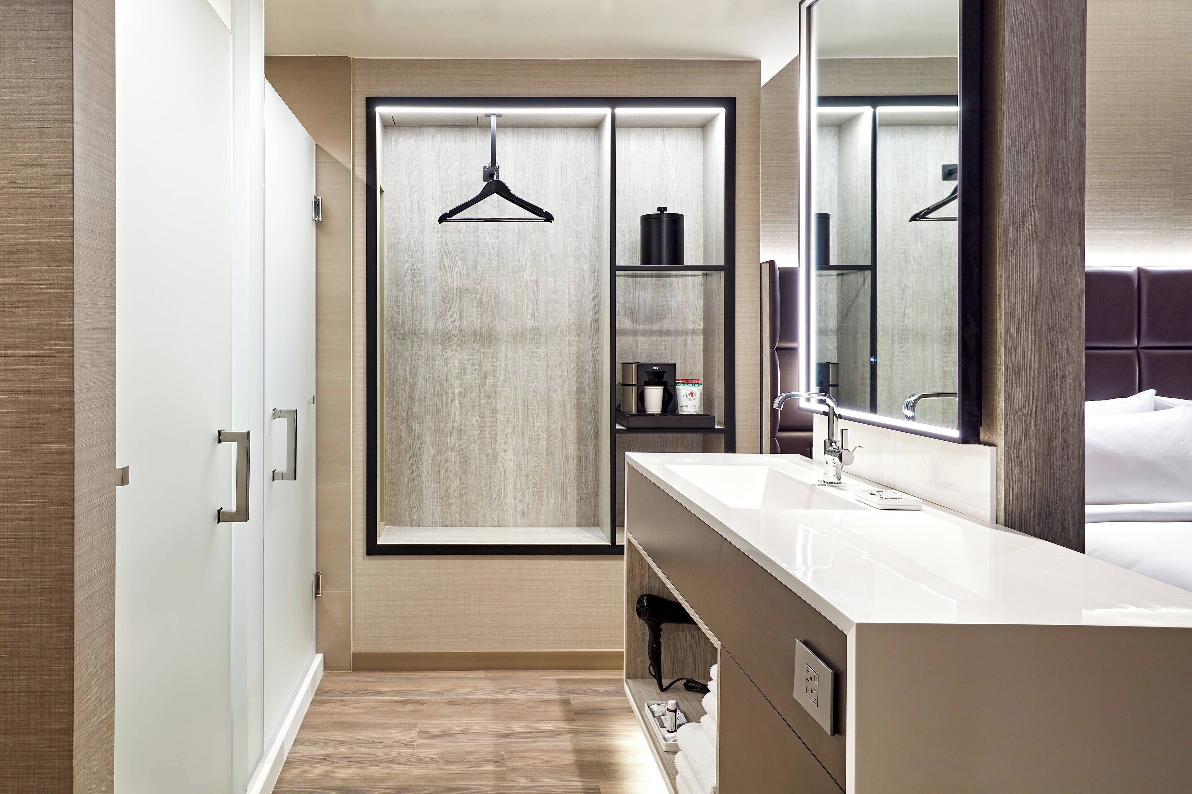 free toiletries, hair dryer, bathrobes, slippers