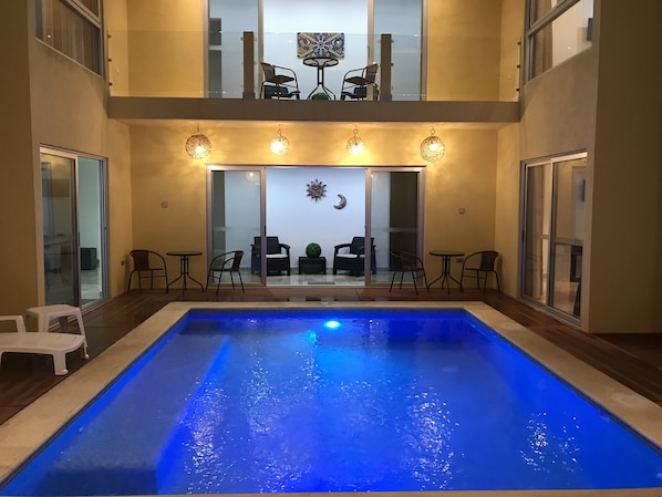 Outdoor pool - Private Swimming Pool - Full Villa in Tulum Downtown - Transportation (Tulum)