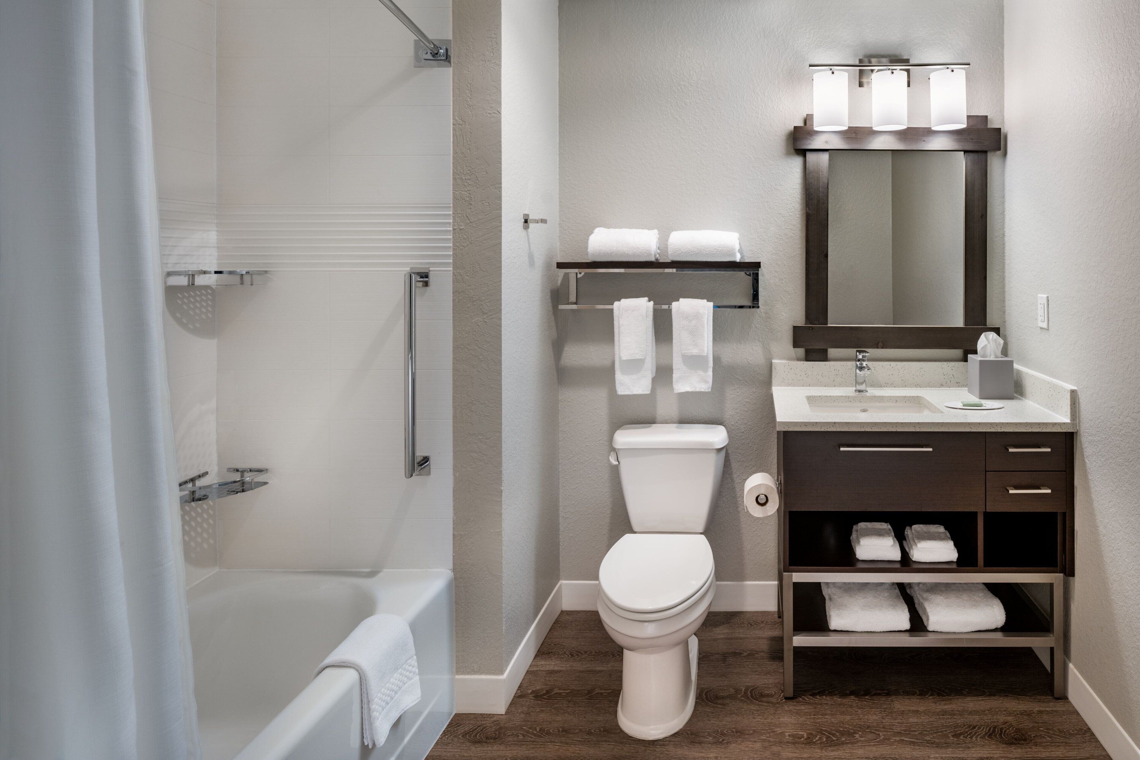 free toiletries, hair dryer, towels, soap