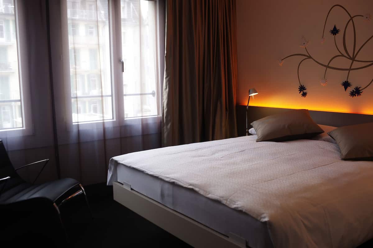 Chambre double | Literie hypoallergénique, minibar, coffre-fort pour ordinateur portable