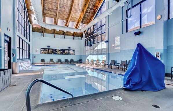 Indoor pool, outdoor pool