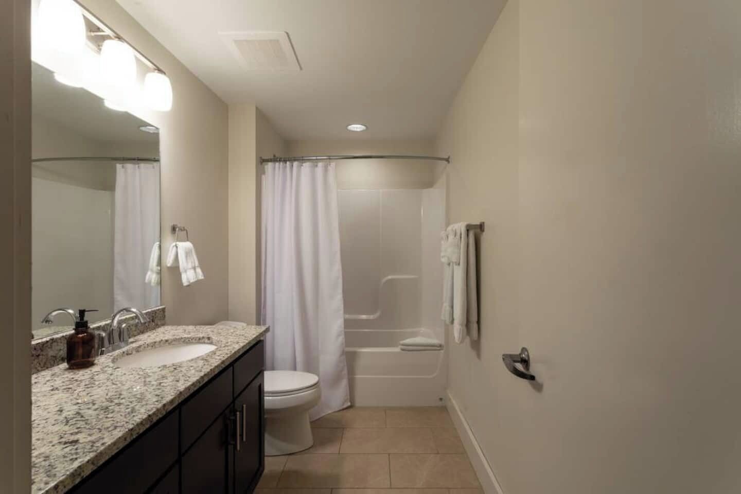 Hair dryer, towels