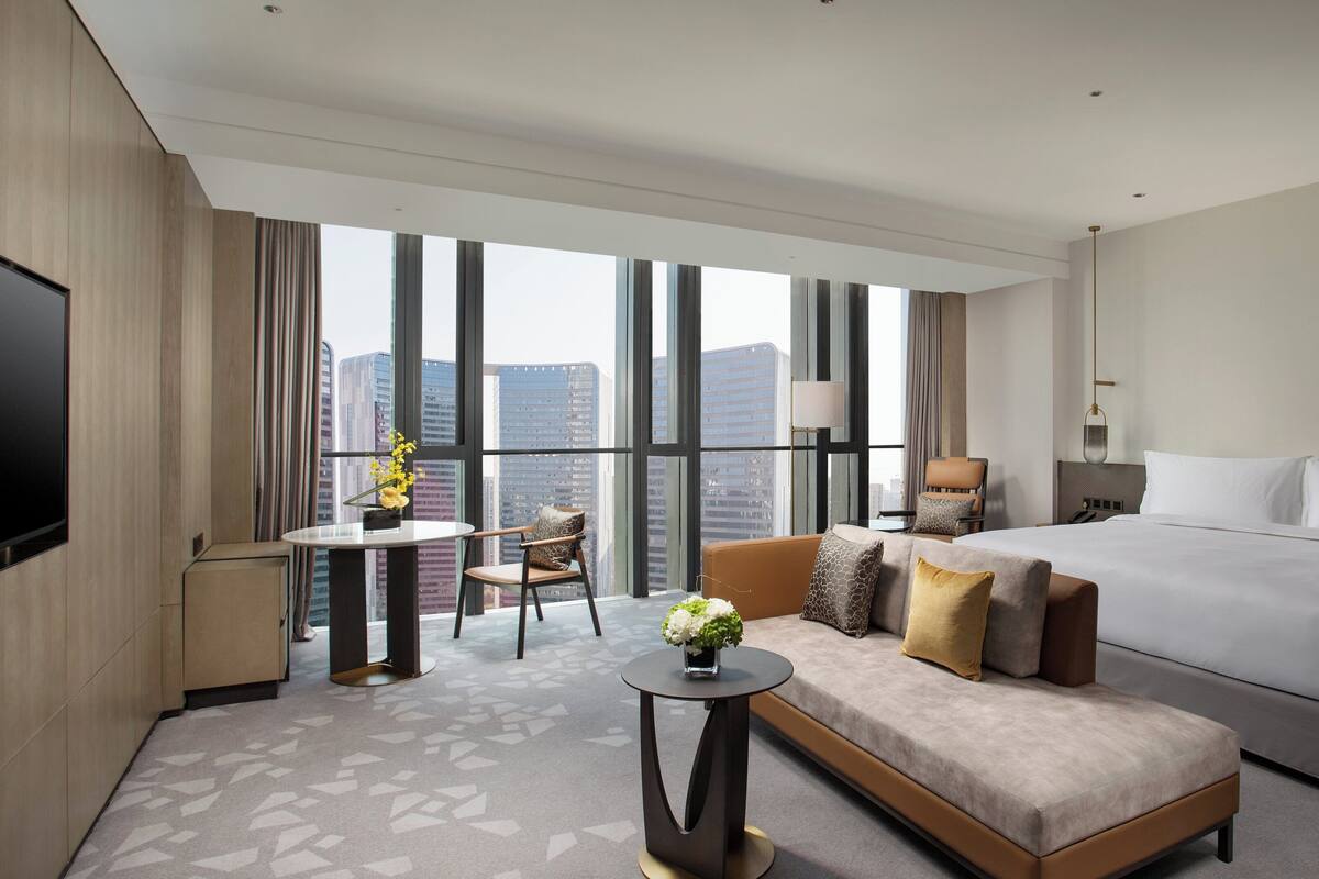 Minibar, in-room safe, blackout curtains, soundproofing