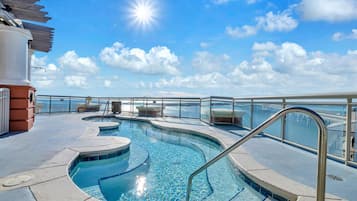 Indoor pool, outdoor pool