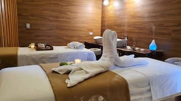 Aromatherapie, hotstone-massages, diepe bindweefselmassages