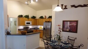 House | Private kitchen | Fridge, microwave, dishwasher, cookware/dishes/utensils