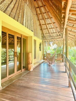 Family Cabin | Down comforters, minibar, in-room safe, free WiFi - Senda Koguiwa (Santa Marta)