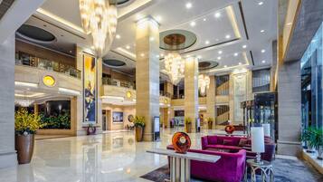 Àrea amb seients del vestíbul