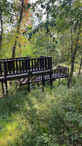  hot tub, grill, fireplace, Hocking Hills, Buckeye Lake, Legend Valley