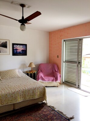 Dortoir Partagé, 2 chambres, balcon, vue jardin | 2 chambres