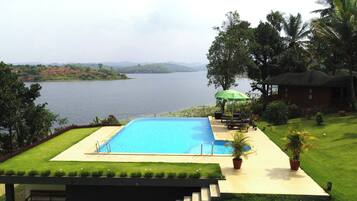 Room, 1 Bedroom, Private Pool, Garden View | Pool | Outdoor pool