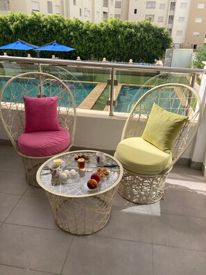 Terrace/patio - Cosy Flat for Your Honeymoon (Nabeul)