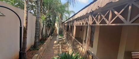 Enceinte de l’hébergement