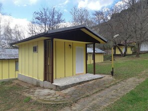 平房, 1 间卧室, 吸烟房, 阳台 | 住宿正面