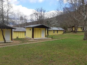 Bangalô, 1 quarto, para fumantes, sacada | Fachada
