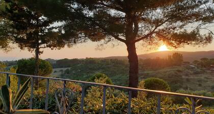 Tuscan Villa, Private Pool and Tennis Court Garden,wi-fi, Ac, Pet Friendly