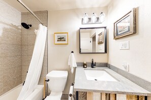 Hair dryer, towels