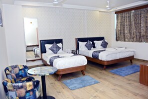 Family Three Bed Room | Iron/ironing board, free WiFi - Hotel Royal Wings (Vadodara)