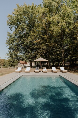 Luxurious house in Dordogne - 9 people - private heated swimming pool