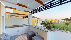 Suíte executiva, 2 quartos, vista para o jardim, no jardim | Vista do quarto