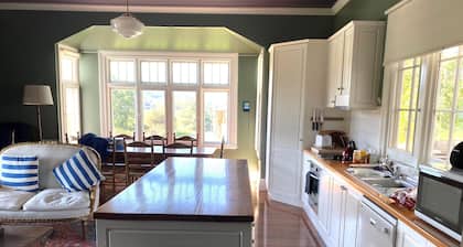 House located on 40 acres overlooking the Goodradigbee River.